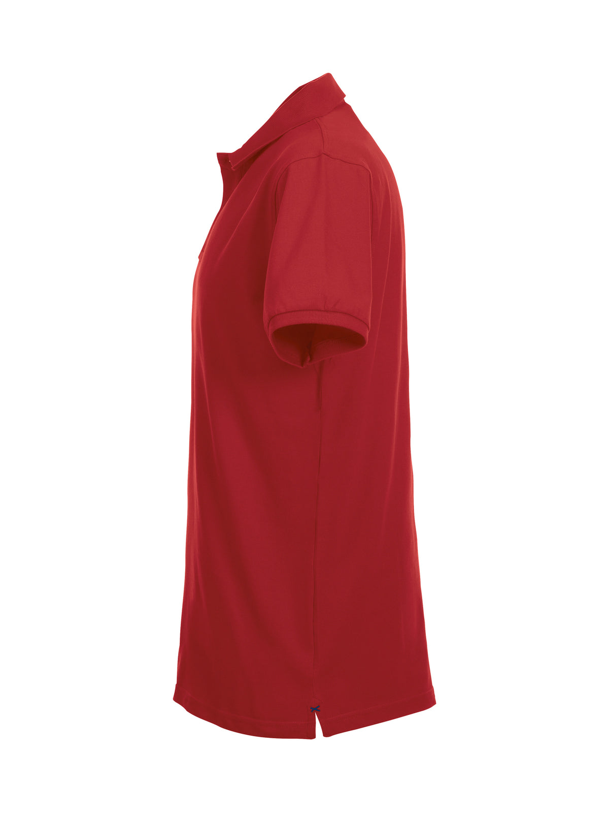 Clique Stretch Premium Polo – Rød – venstre side