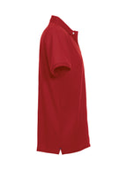 Clique Stretch Premium Polo – Rød – høyre side