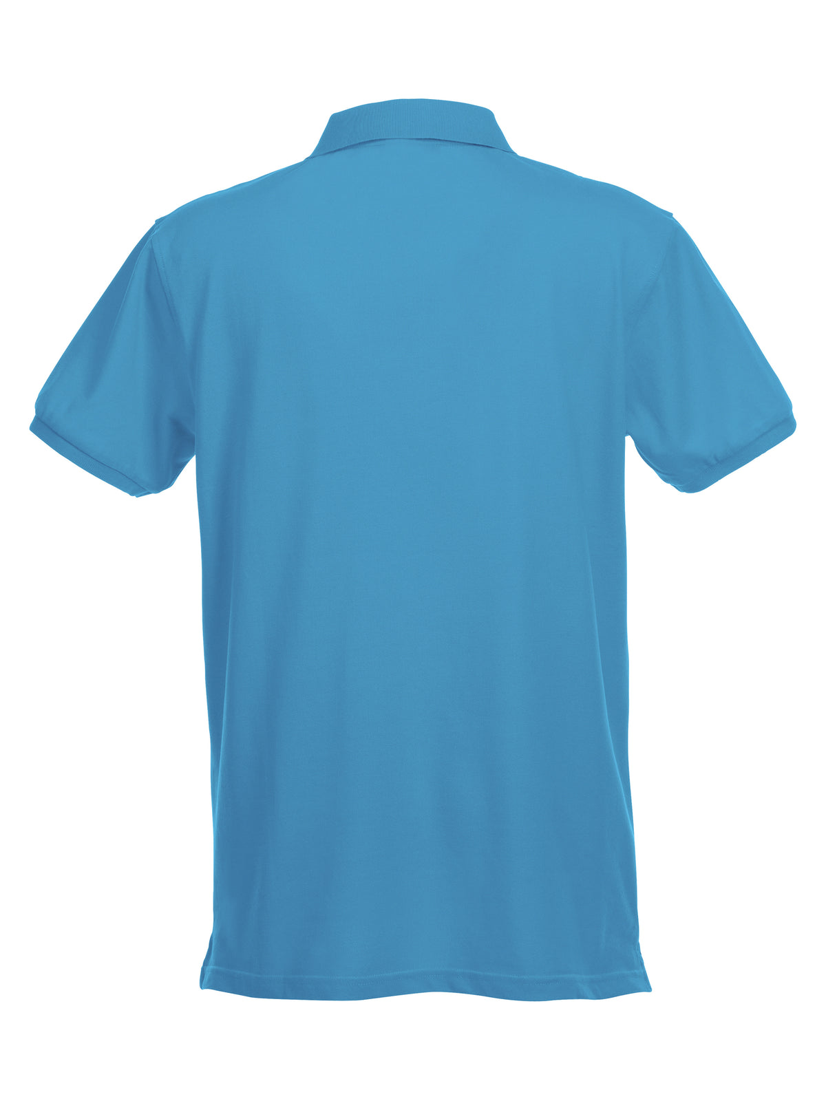 Clique Stretch Premium Polo – Turkis – bakside