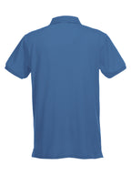 Clique Stretch Premium Polo – Kongeblå – bakside