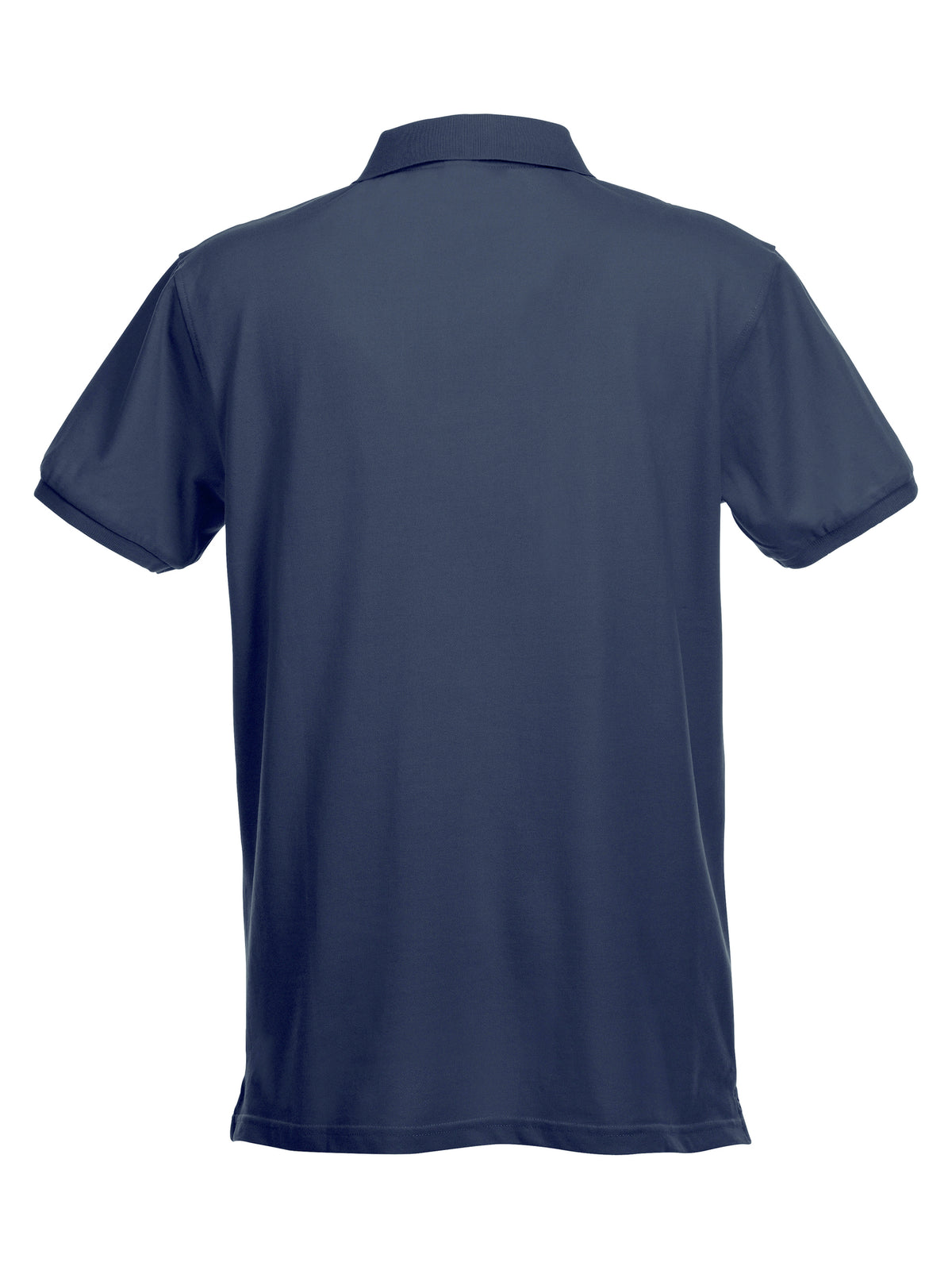 Clique Stretch Premium Polo – Mørk marineblå – bakside