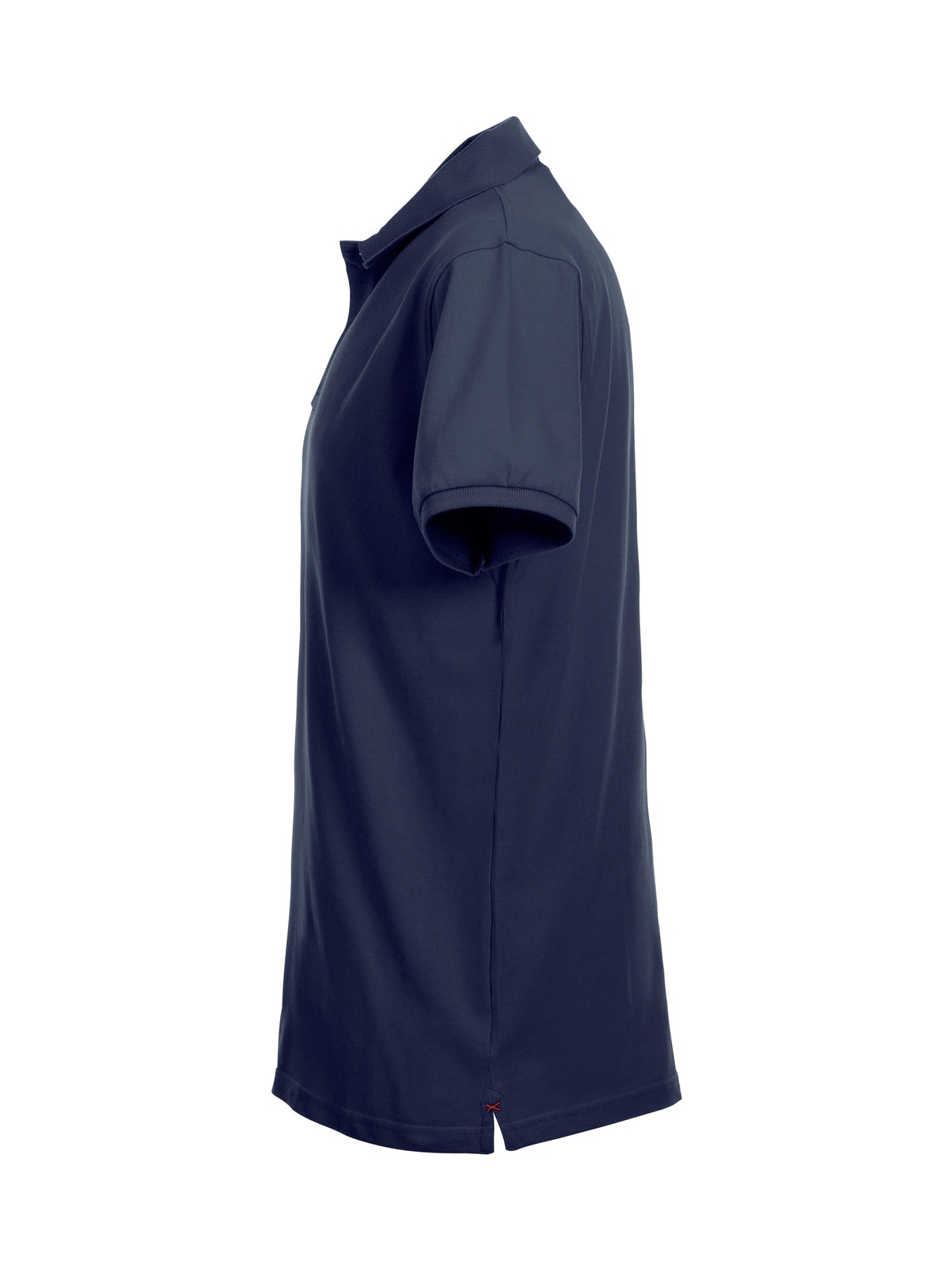 Clique Stretch Premium Polo – Mørk marineblå – venstre side