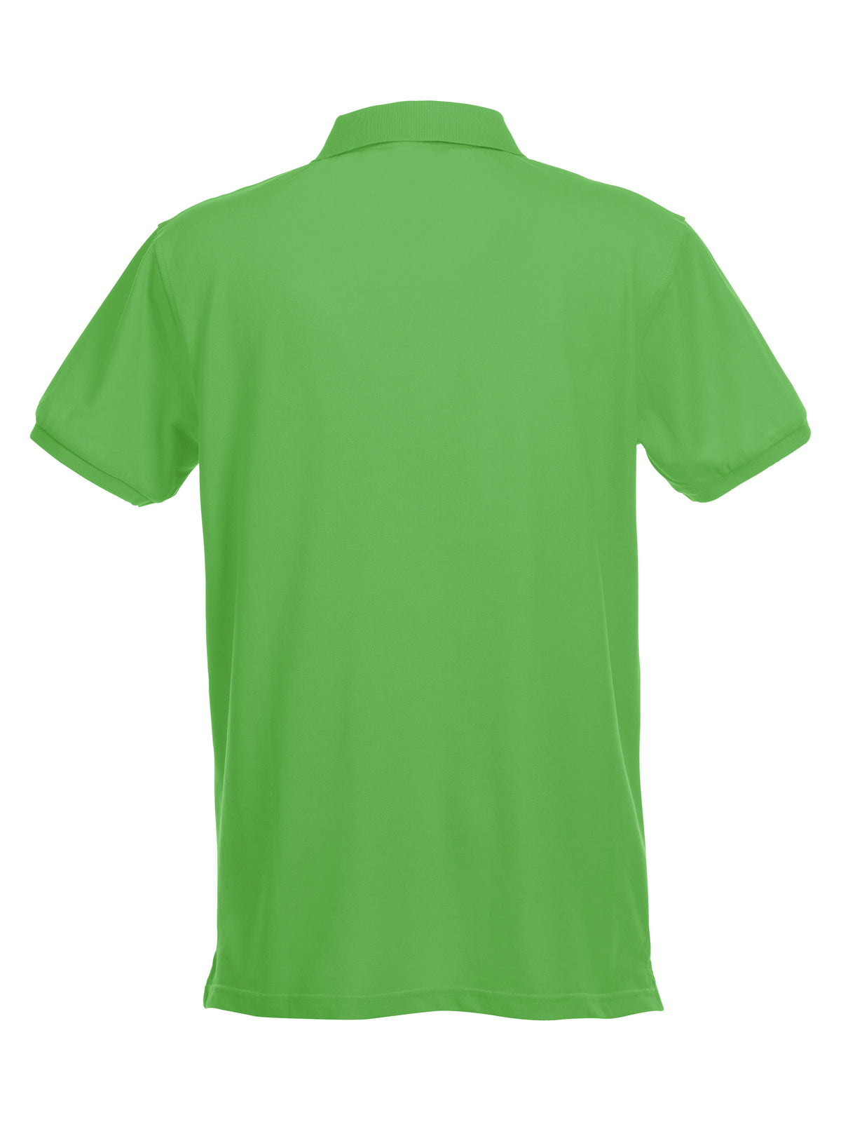 Clique Stretch Premium Polo – Eplegrønn – bakside