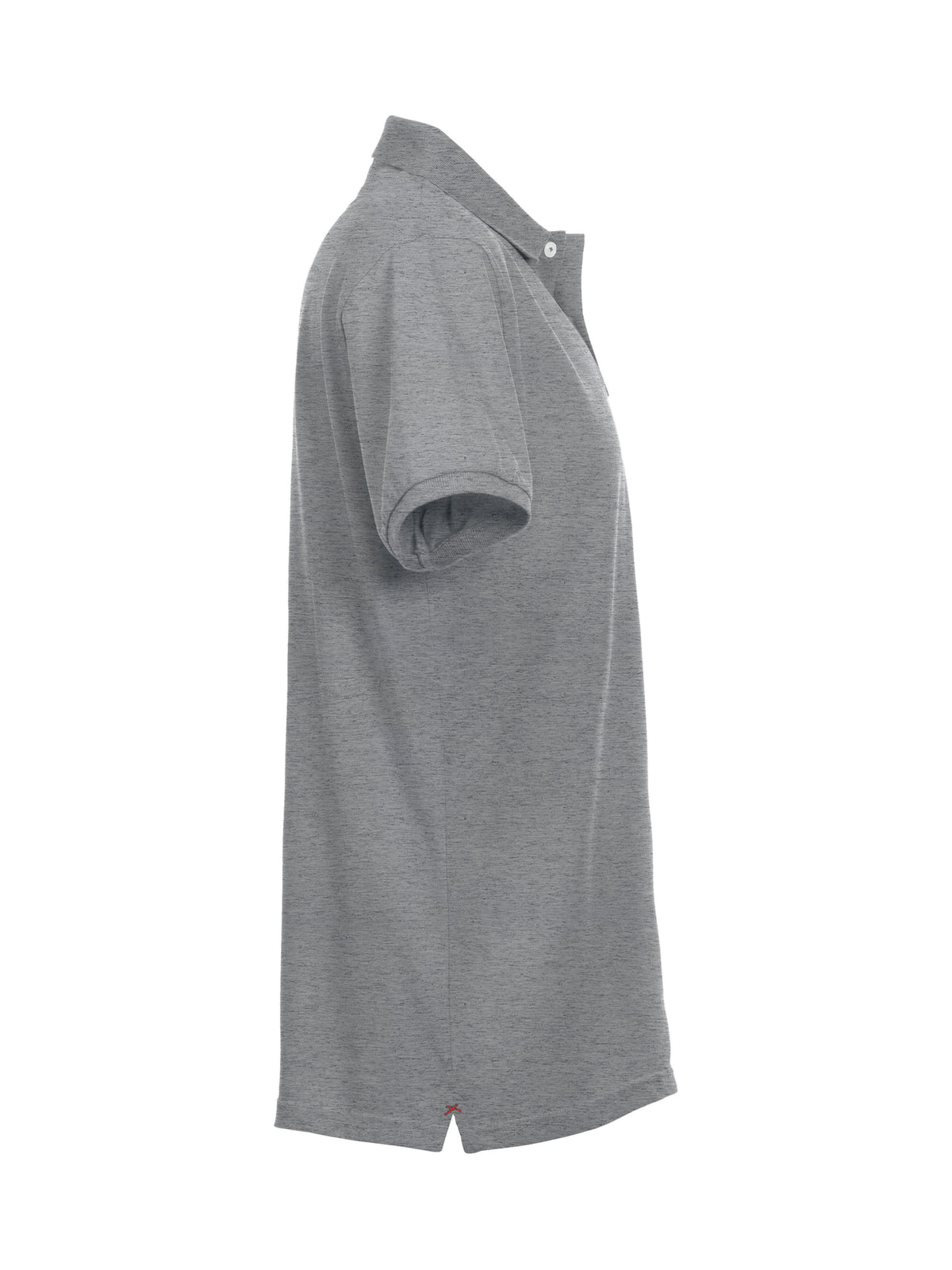 Clique Stretch Premium Polo – Gråmelert – høyre side