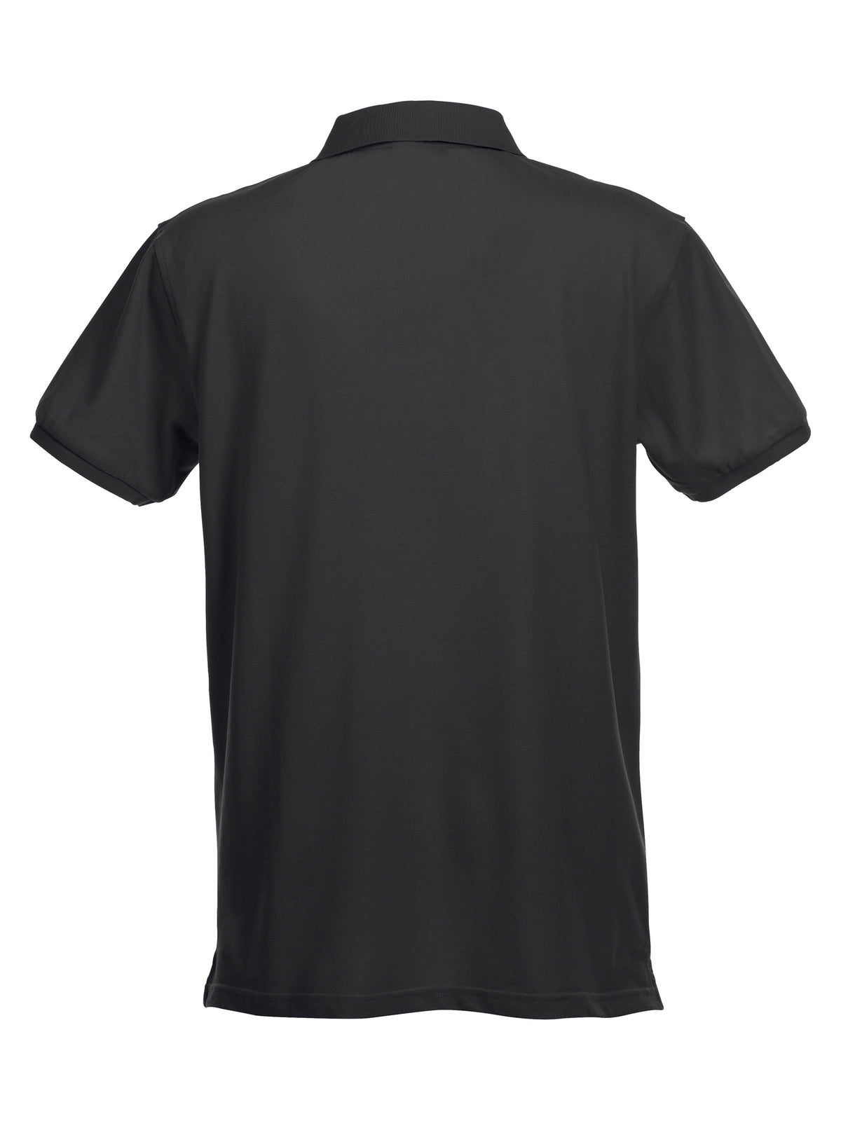 Clique Stretch Premium Polo – Svart – bakside