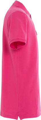 Clique Stretch Premium Polo – Cerise – høyre side