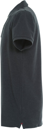 Clique Stretch Premium Polo – Antrasittmelert – venstre side