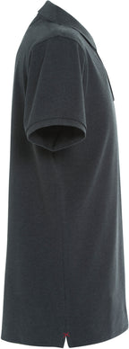 Clique Stretch Premium Polo – Antrasittmelert – høyre side