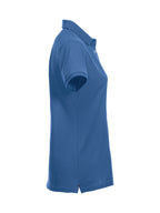 Clique Stretch Premium Polo – dame – Kongeblå – høyre side