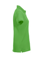 Clique Stretch Premium Polo – dame – Eplegrønn – høyre side