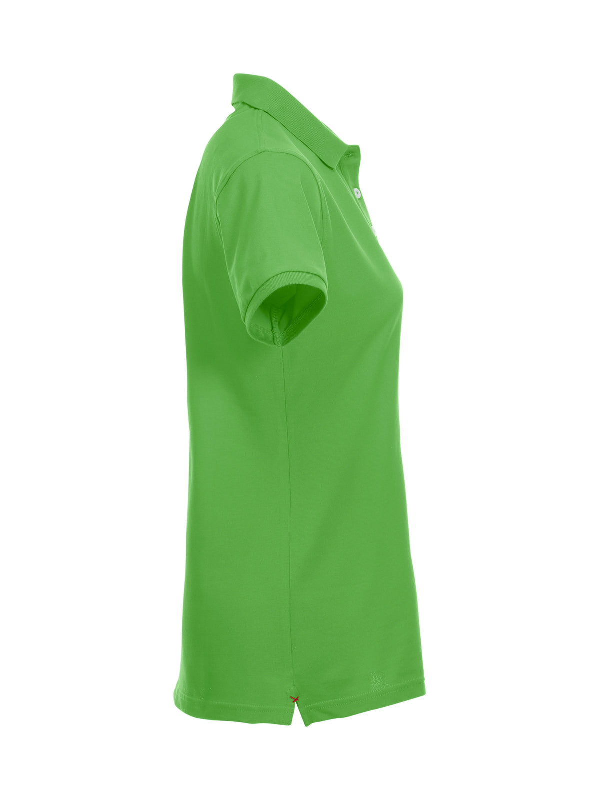 Clique Stretch Premium Polo – dame – Eplegrønn – høyre side