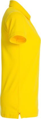 Clique Stretch Premium Polo – dame – Sitrongul – høyre side