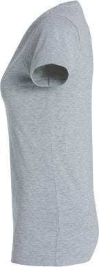 Clique Stretch Premium Polo – dame – Gråmelert – venstre side