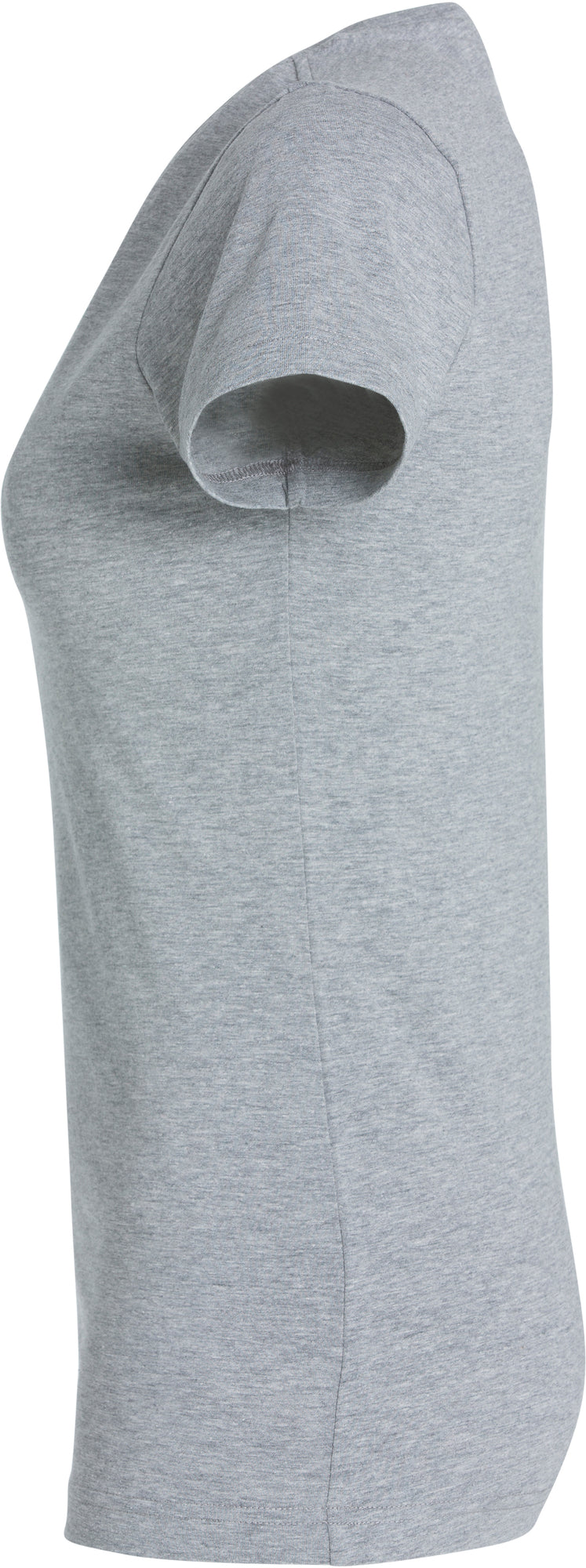 Clique Stretch Premium Polo – dame – Gråmelert – venstre side