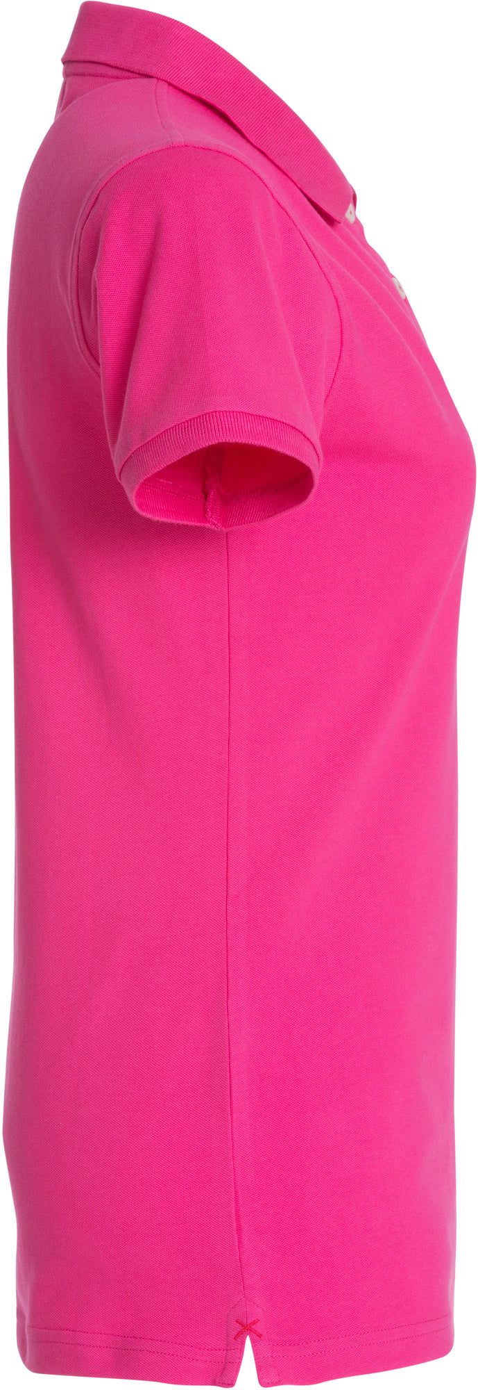 Clique Stretch Premium Polo – dame – Cerise – høyre side
