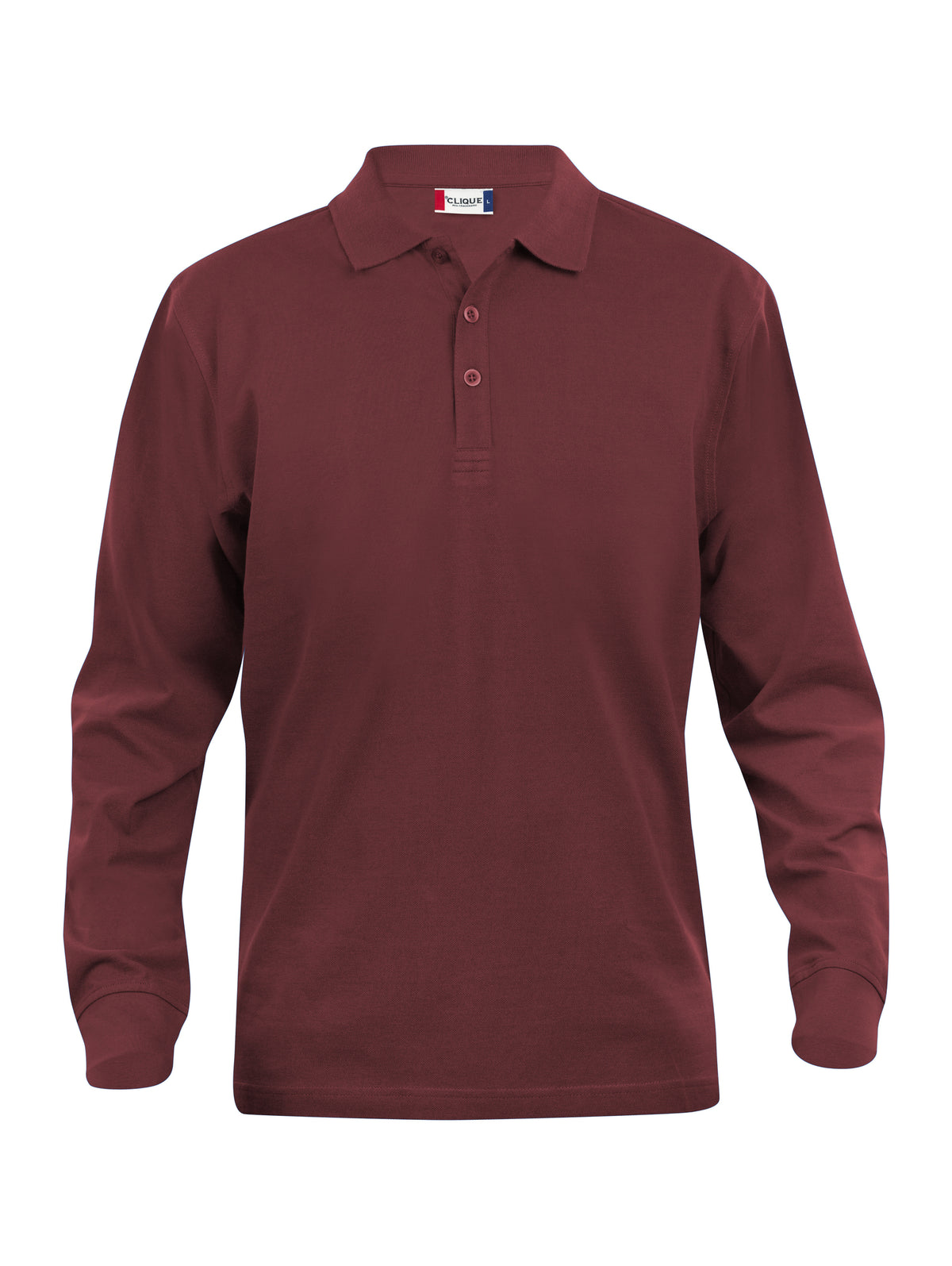 Clique Classic Lincoln L/S – Burgunder – forside