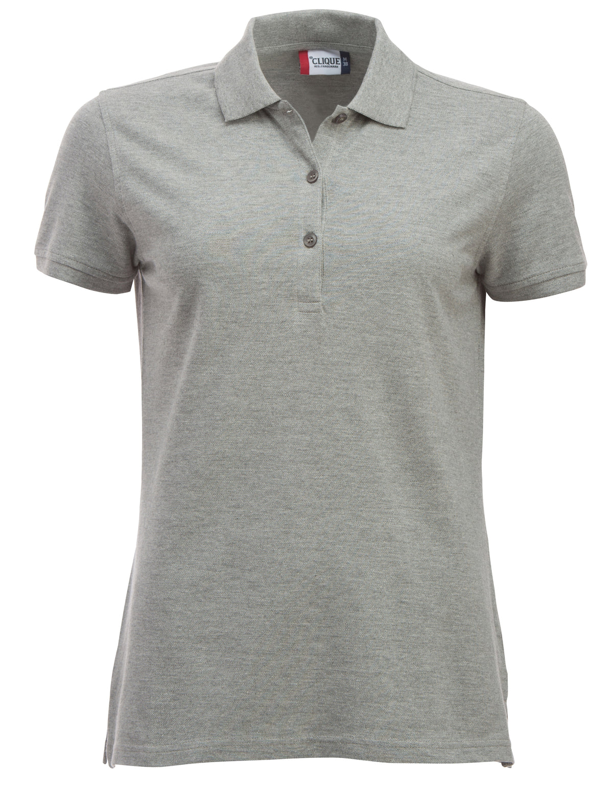 Clique Classic Marion S/S – Gråmelert – forside
