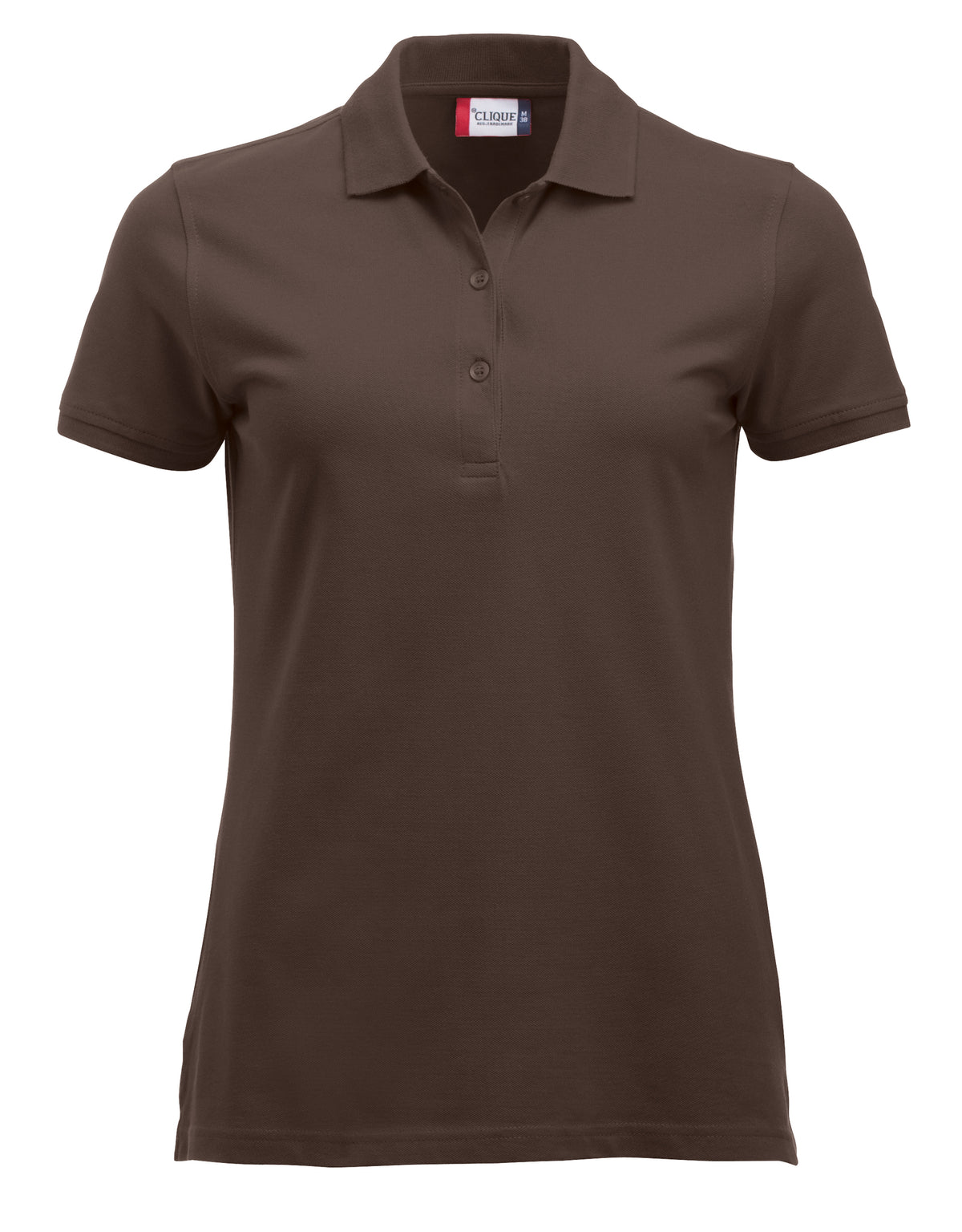 Clique Classic Marion S/S – Mørk mokka – forside