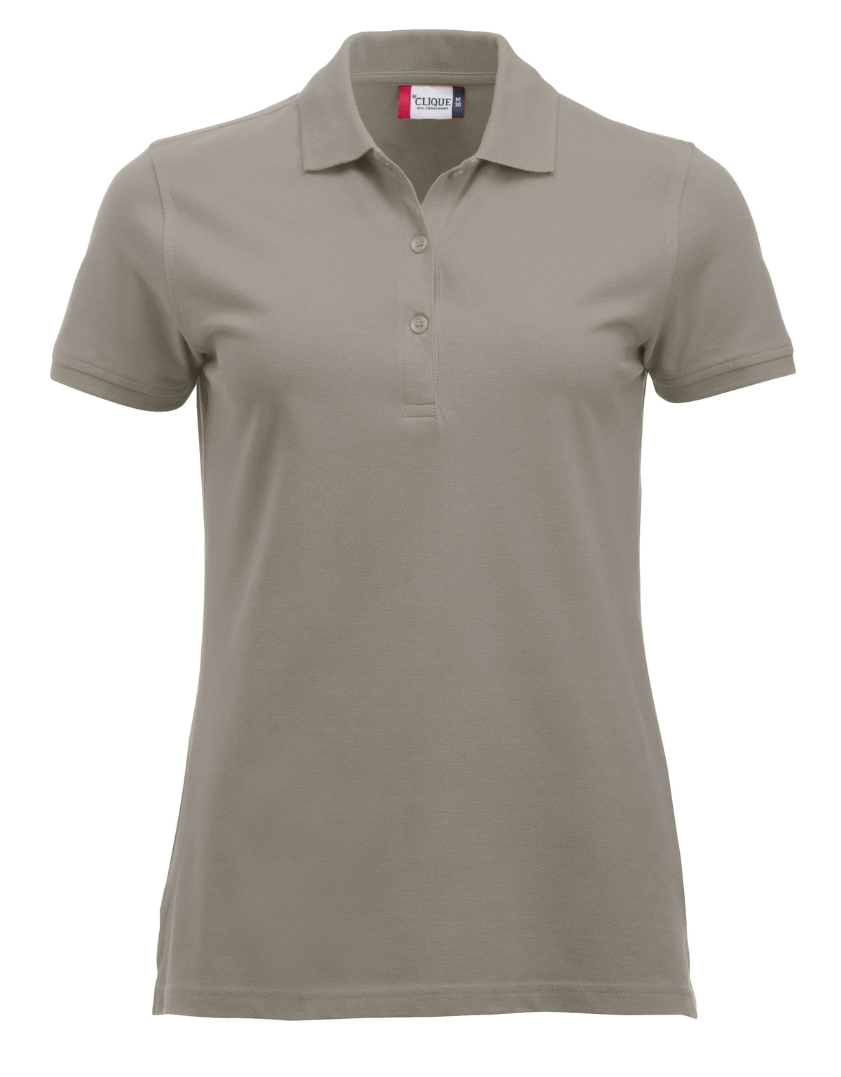 Clique Classic Marion S/S – Sølv – forside