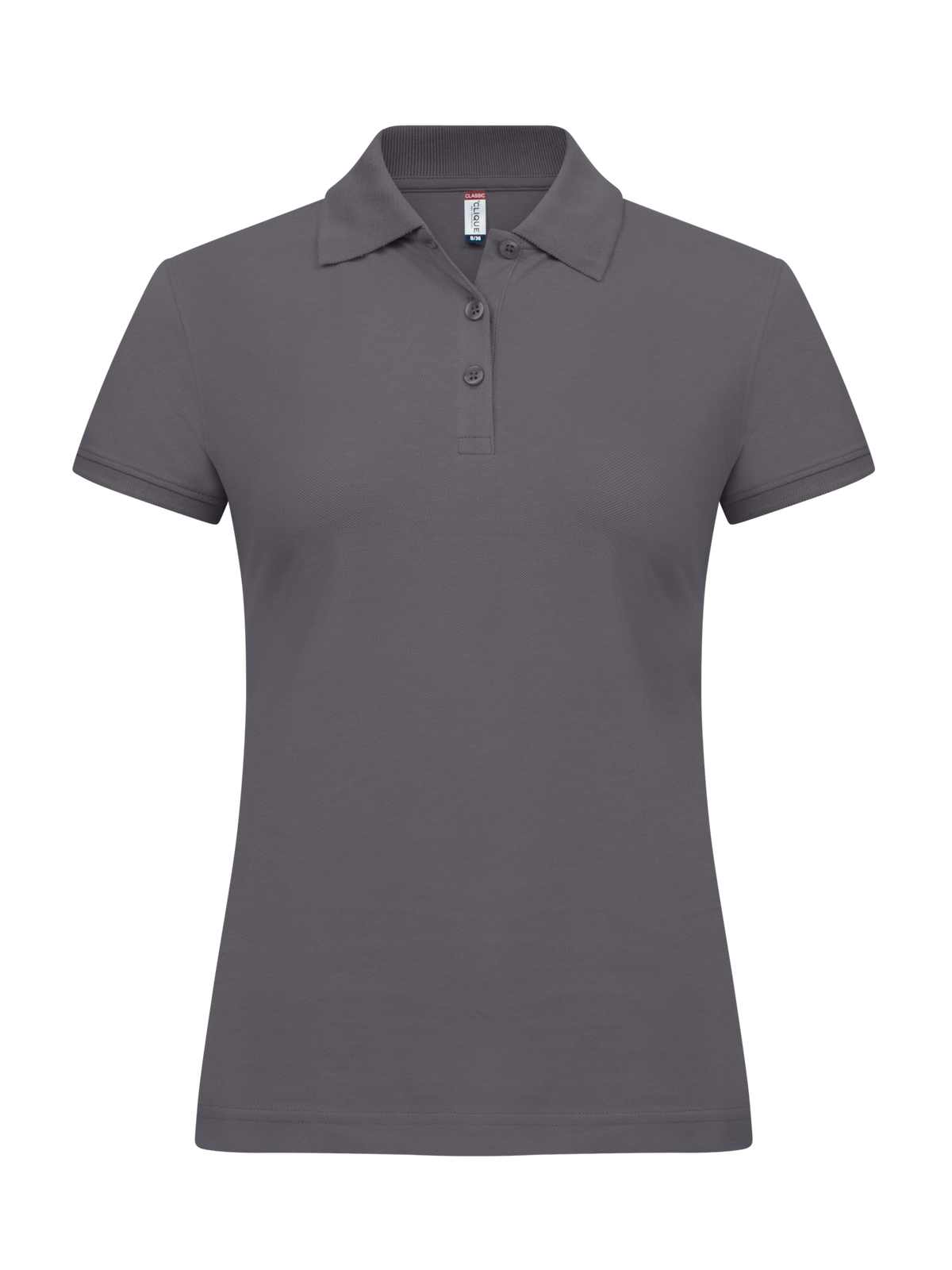 Clique Classic Marion S/S – Metallgrå – forside