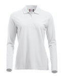 Clique Classic Marion L/S – Hvit – forside
