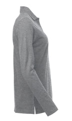 Clique Classic Marion L/S – Gråmelert – høyre side