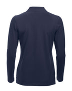 Clique Classic Marion L/S – Mørk marineblå – bakside