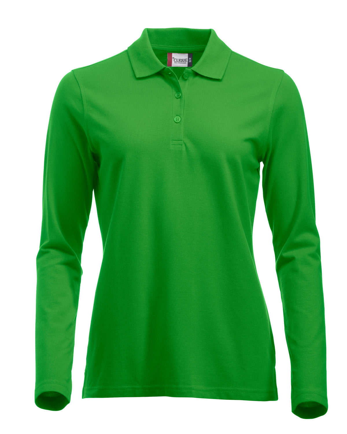 Clique Classic Marion L/S – Eplegrønn – forside