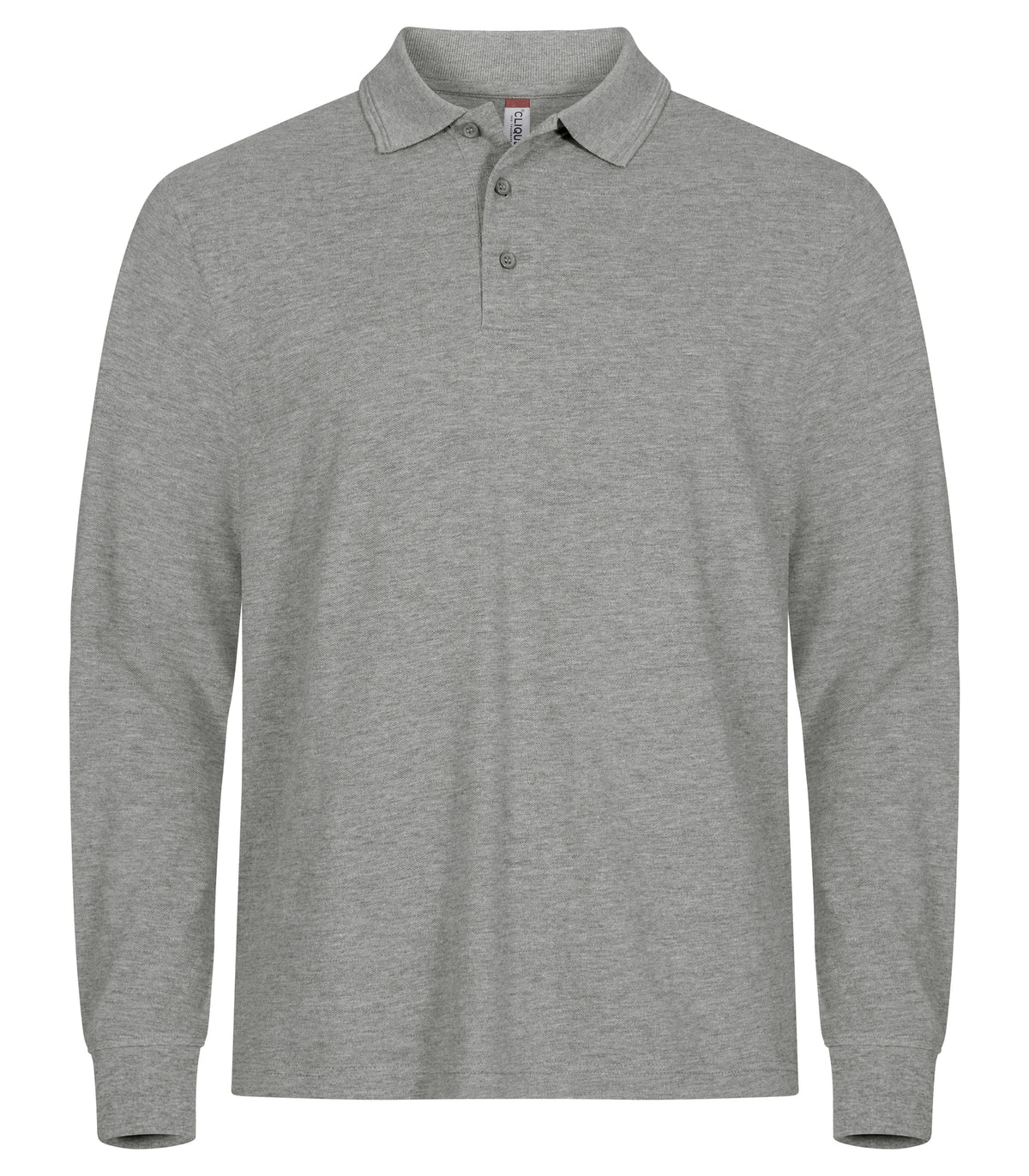 Clique Manhattan L/S – Gråmelert – forside