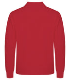 Clique Manhattan L/S – Rød – bakside