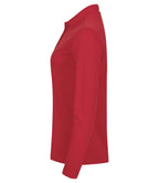 Clique Manhattan L/S – dame – Rød – venstre side