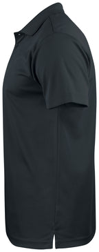 Clique Basic Active Polo – Svart – venstre side