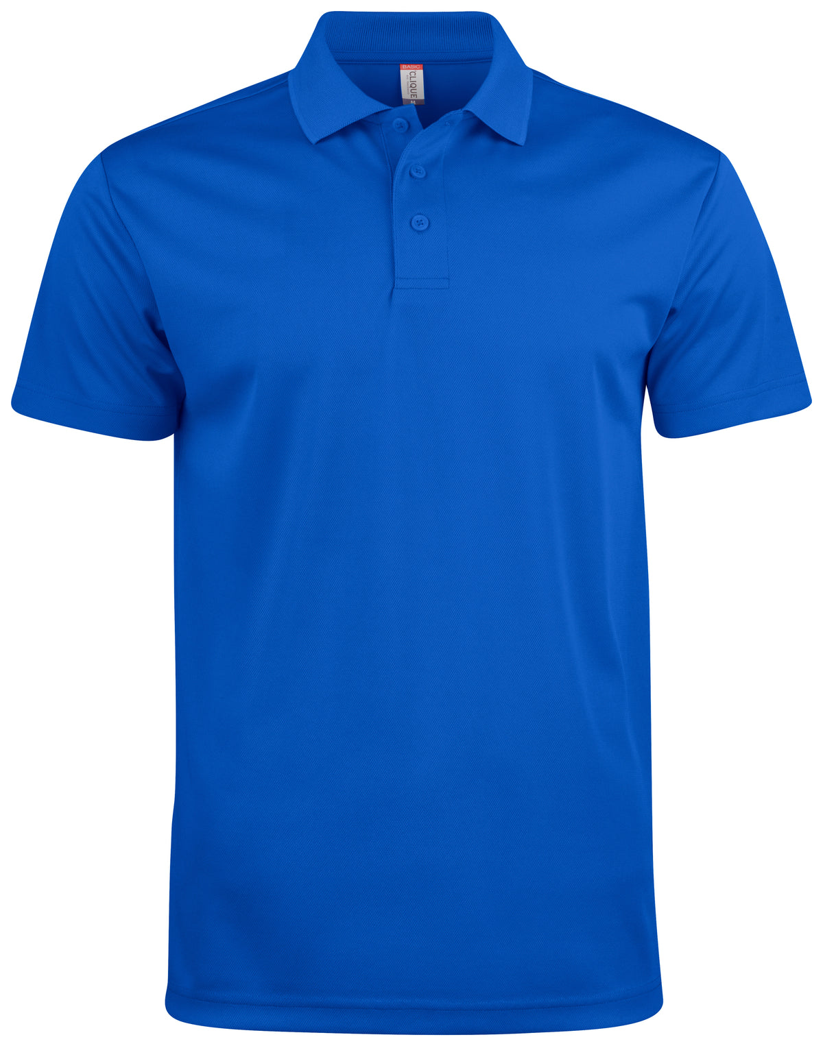 Clique Basic Active Polo – Kongeblå – forside