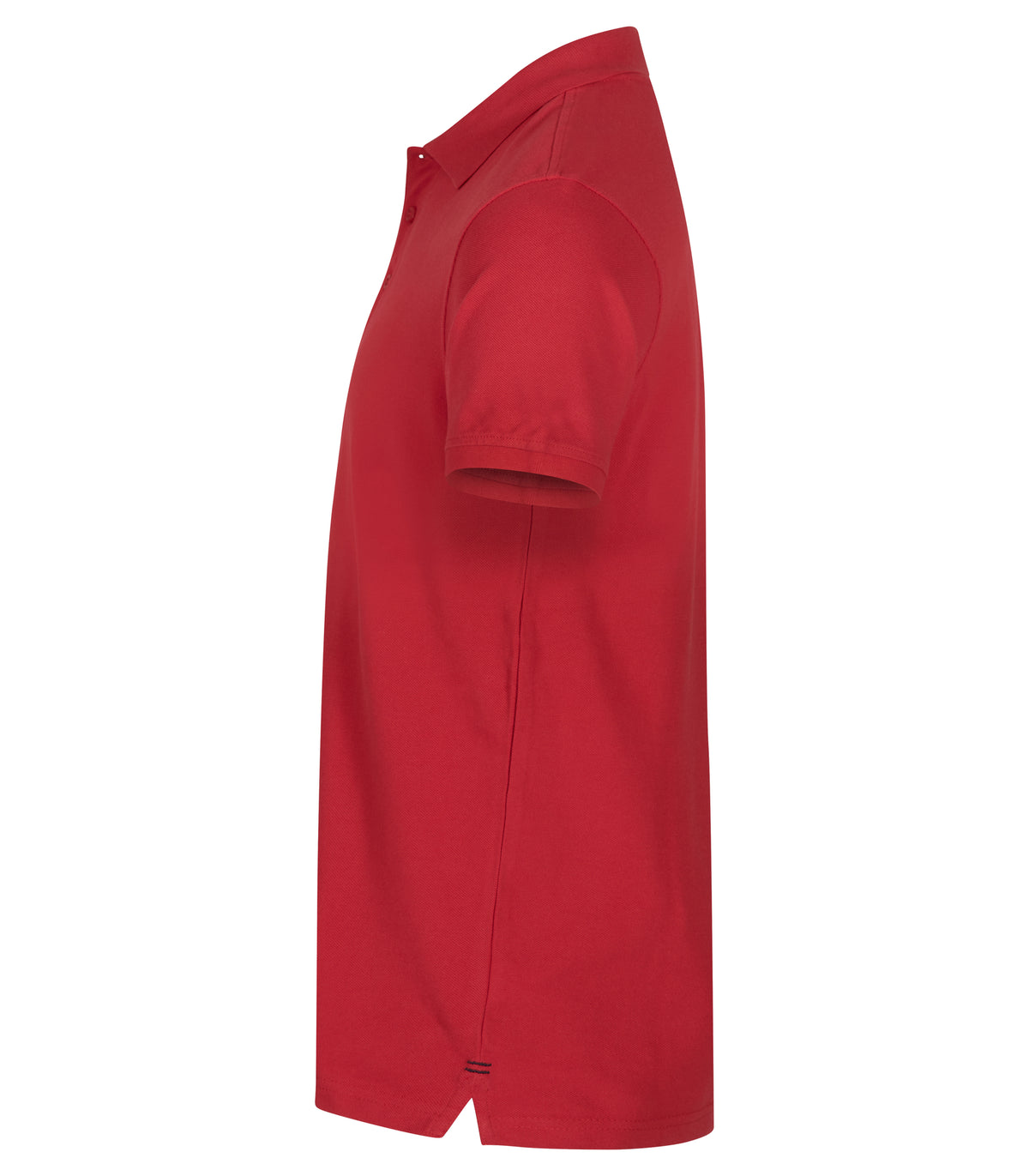 Clique Heavy Premium Polo – Rød – venstre side