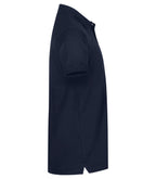 Clique Heavy Premium Polo – Mørk marineblå – høyre side