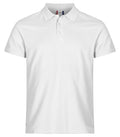 Clique Heavy Premium Polo – Hvit – forside