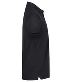 Clique Heavy Premium Polo – Svart – høyre side