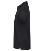 Clique Heavy Premium Polo – Svart – venstre side