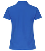 Clique Heavy Premium Polo – dame – Kongeblå – bakside