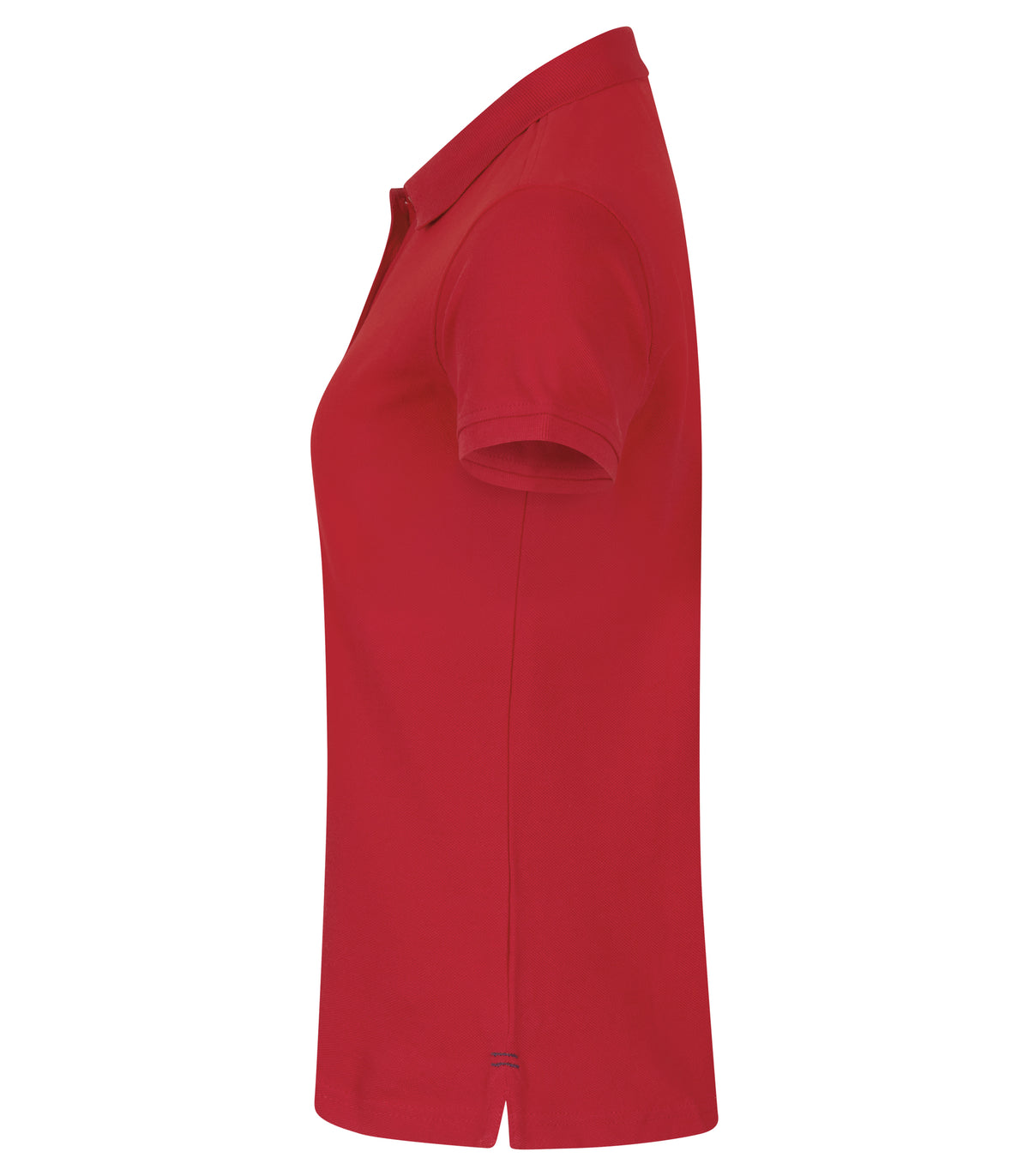 Clique Heavy Premium Polo – dame – Rød – venstre side
