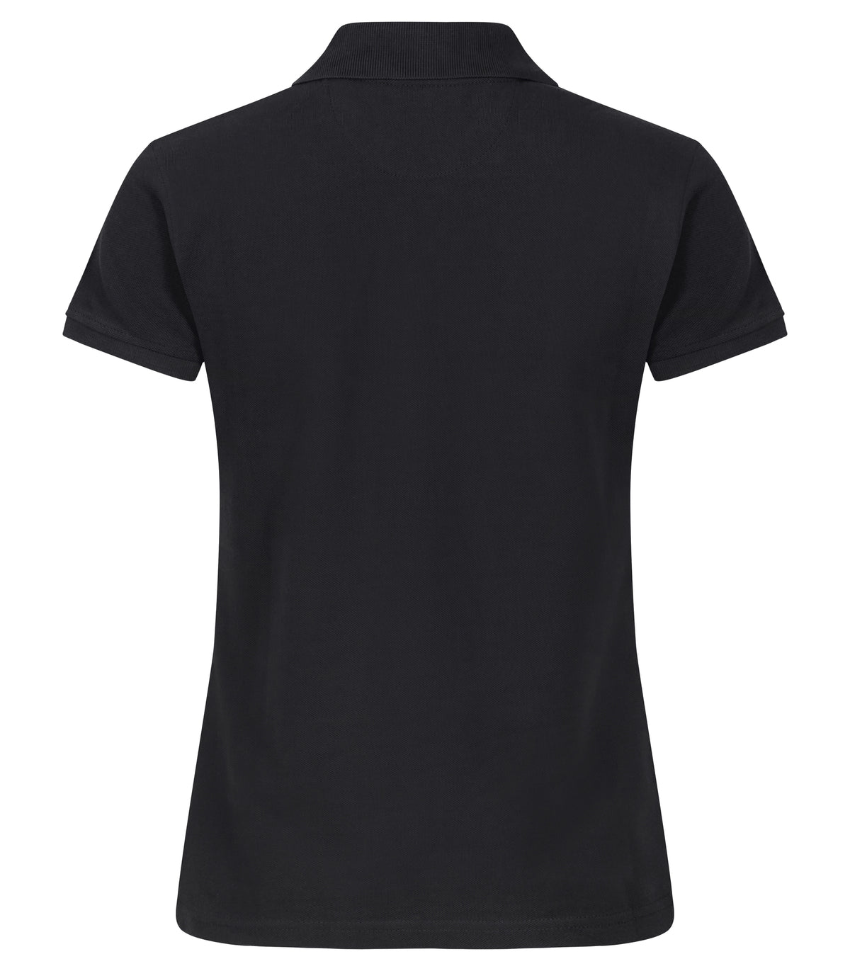 Clique Heavy Premium Polo – dame – Svart – bakside