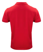 Clique Classic OC Polo – Rød – bakside