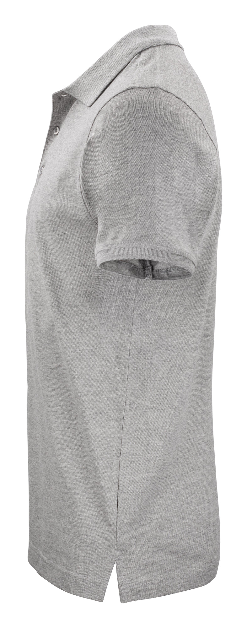 Clique Classic OC Polo – Gråmelert – venstre side