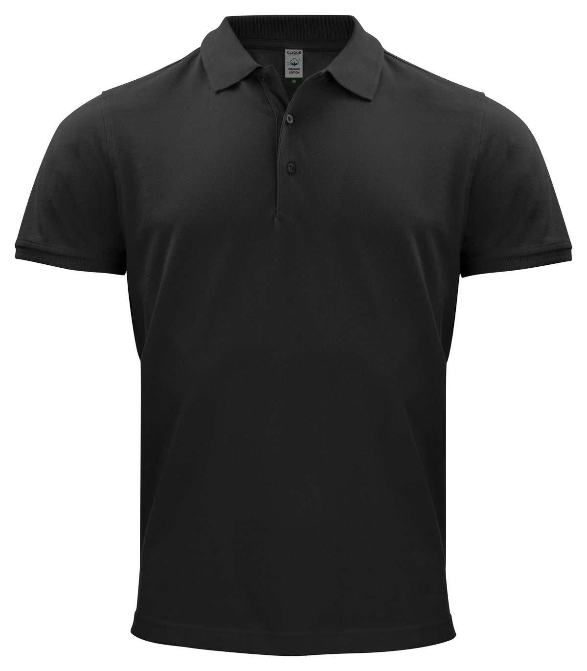 Clique Classic OC Polo – Svart – forside