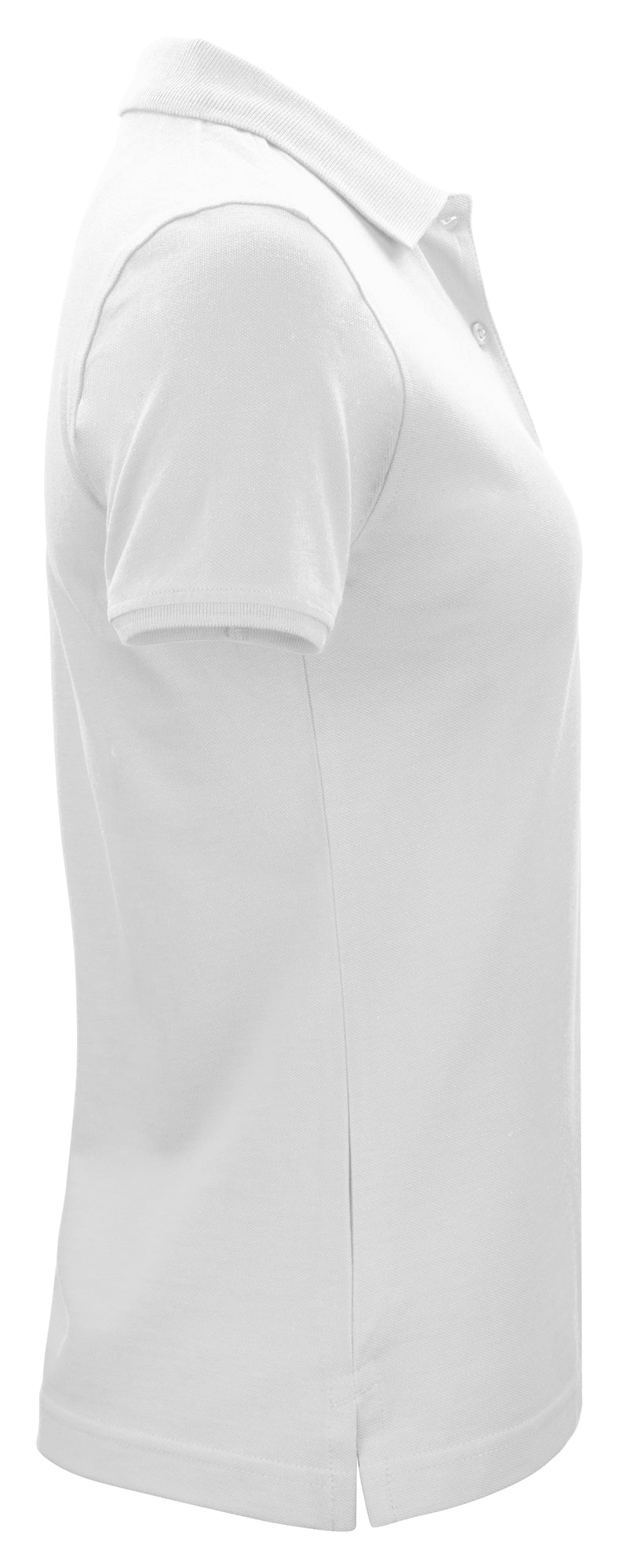 Clique Classic OC Polo – dame – Hvit – høyre side