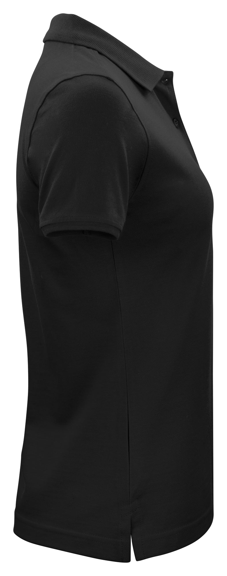 Clique Classic OC Polo – dame – Svart – høyre side
