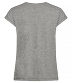 Clique Fashion Top – dame – Gråmelert – bakside