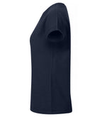 Clique Fashion Top – dame – Mørk marineblå – venstre side