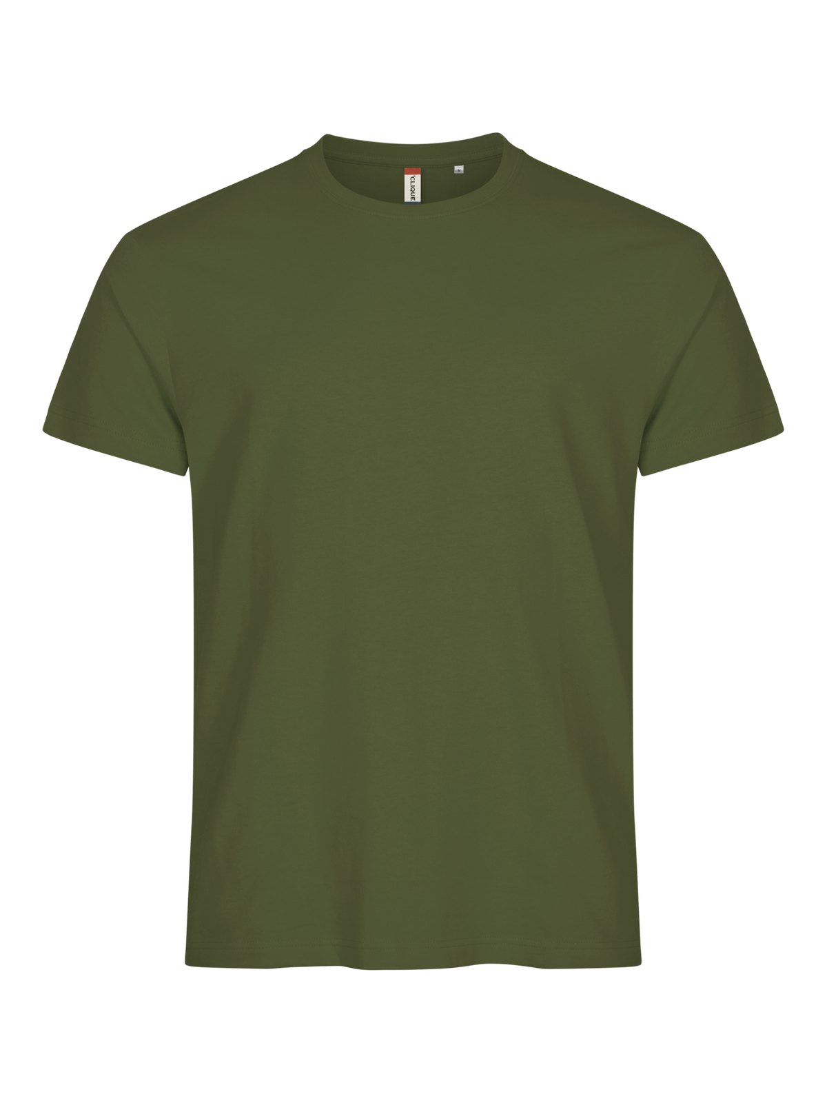 Clique Basic-T – Armygrønn – forside