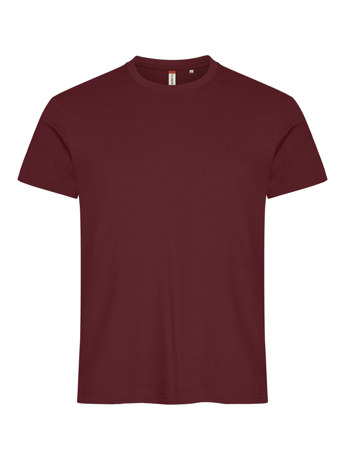 Clique Basic-T – Burgunder – forside